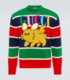 Gucci - Gucci Kawaii striped intarsia sweater