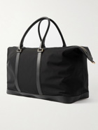 TOM FORD - Leather-Trimmed Nylon Weekend Bag