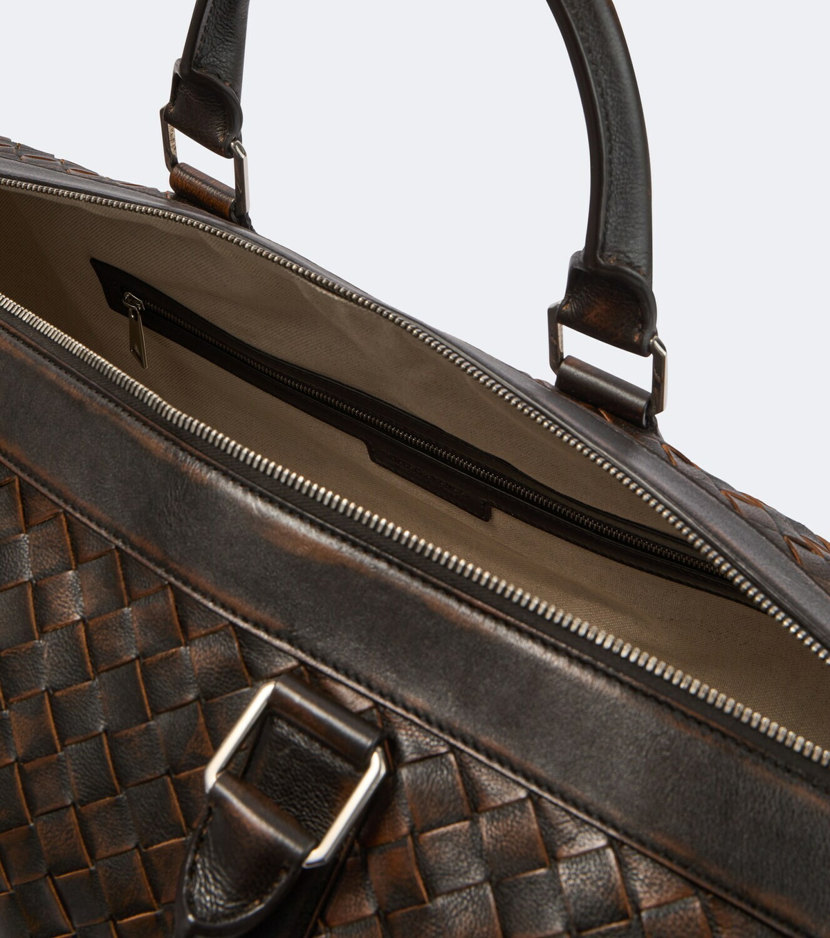 Bottega Veneta Intrecciato leather duffel bag