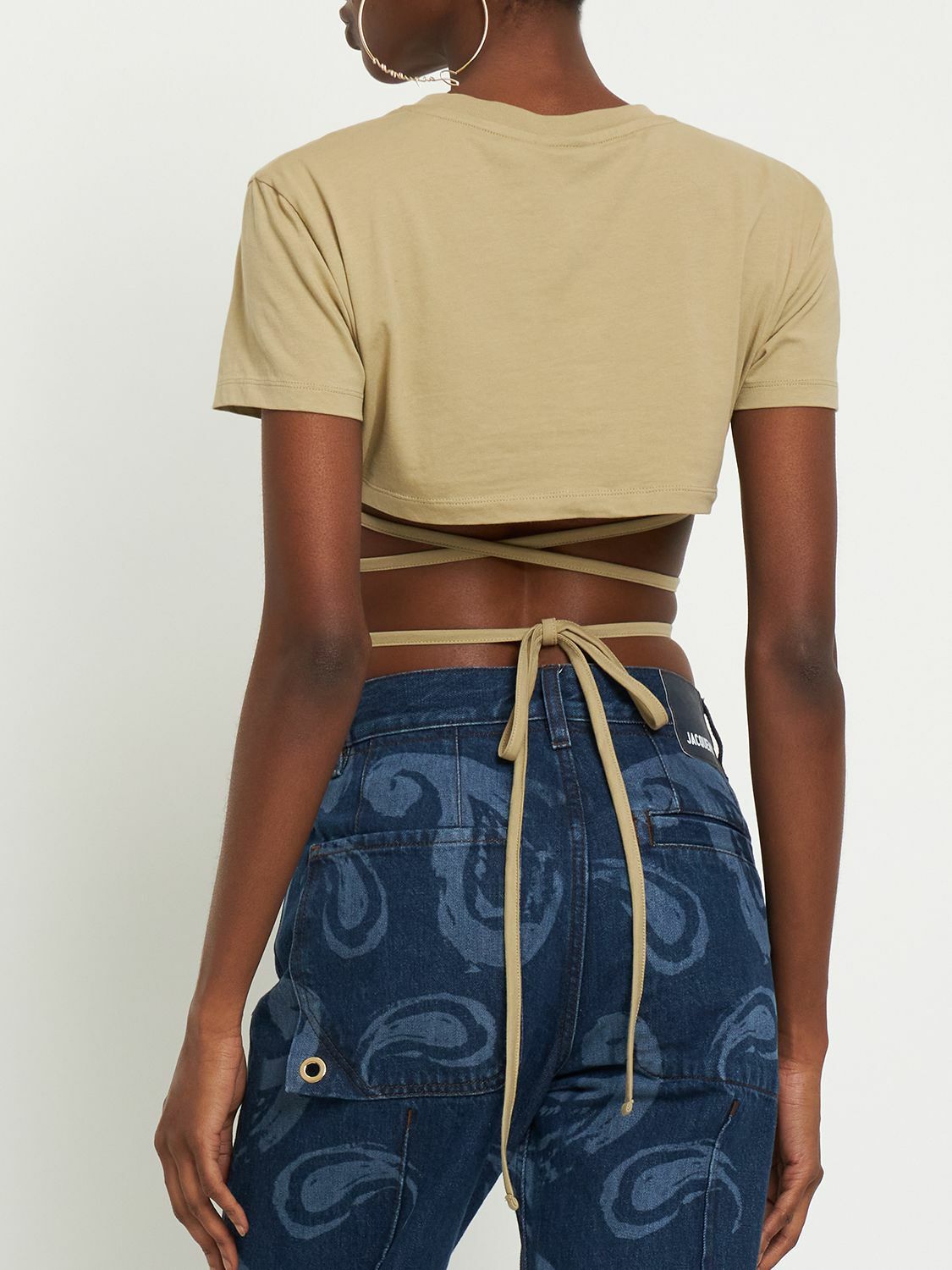 jacquemus tie top