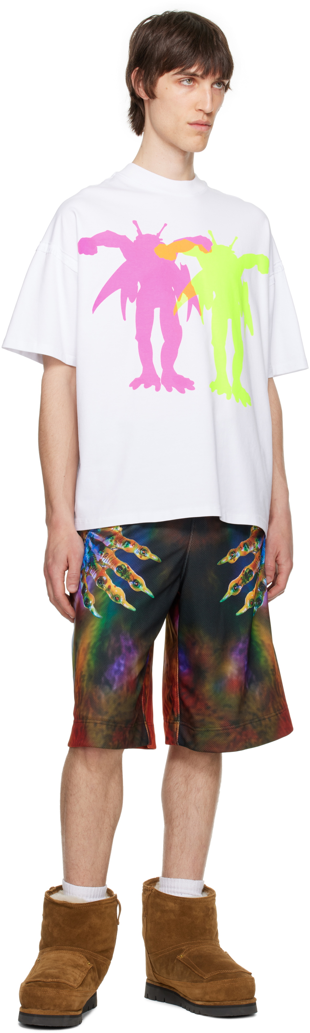 YAKU Multicolor Morphosis Shorts
