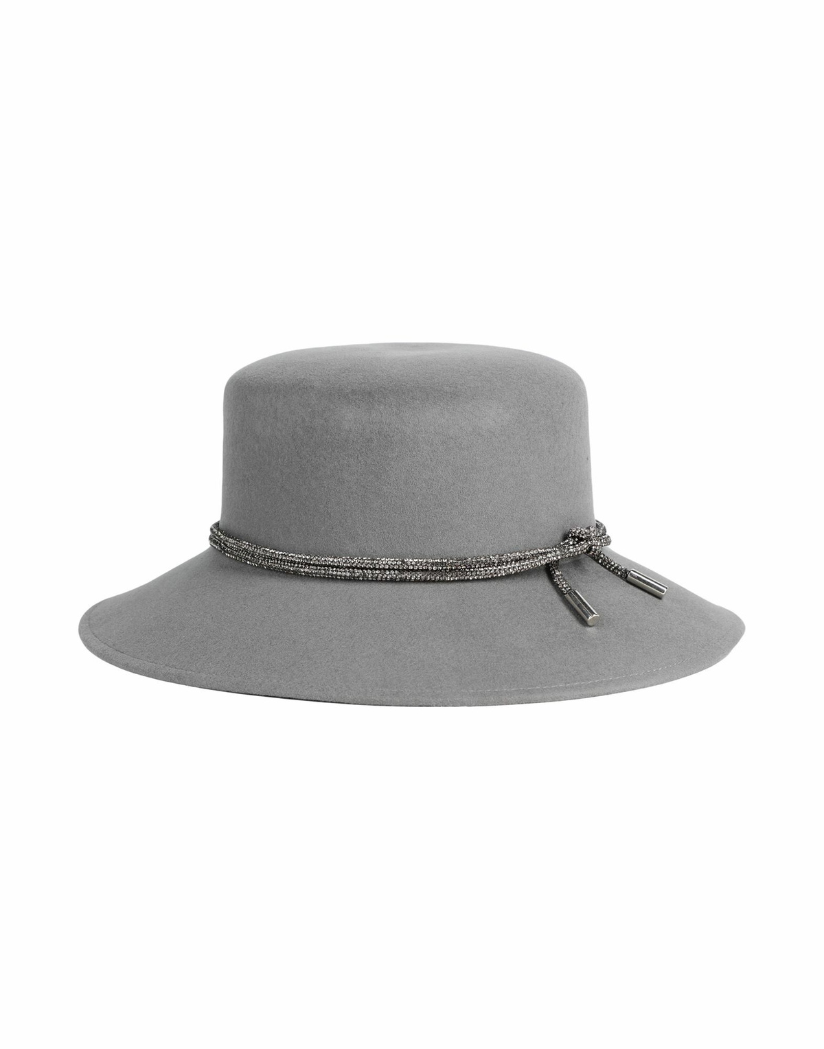 Borsalino Womens Hat in Grey