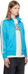 Palm Angels Blue Classic Logo Track Jacket