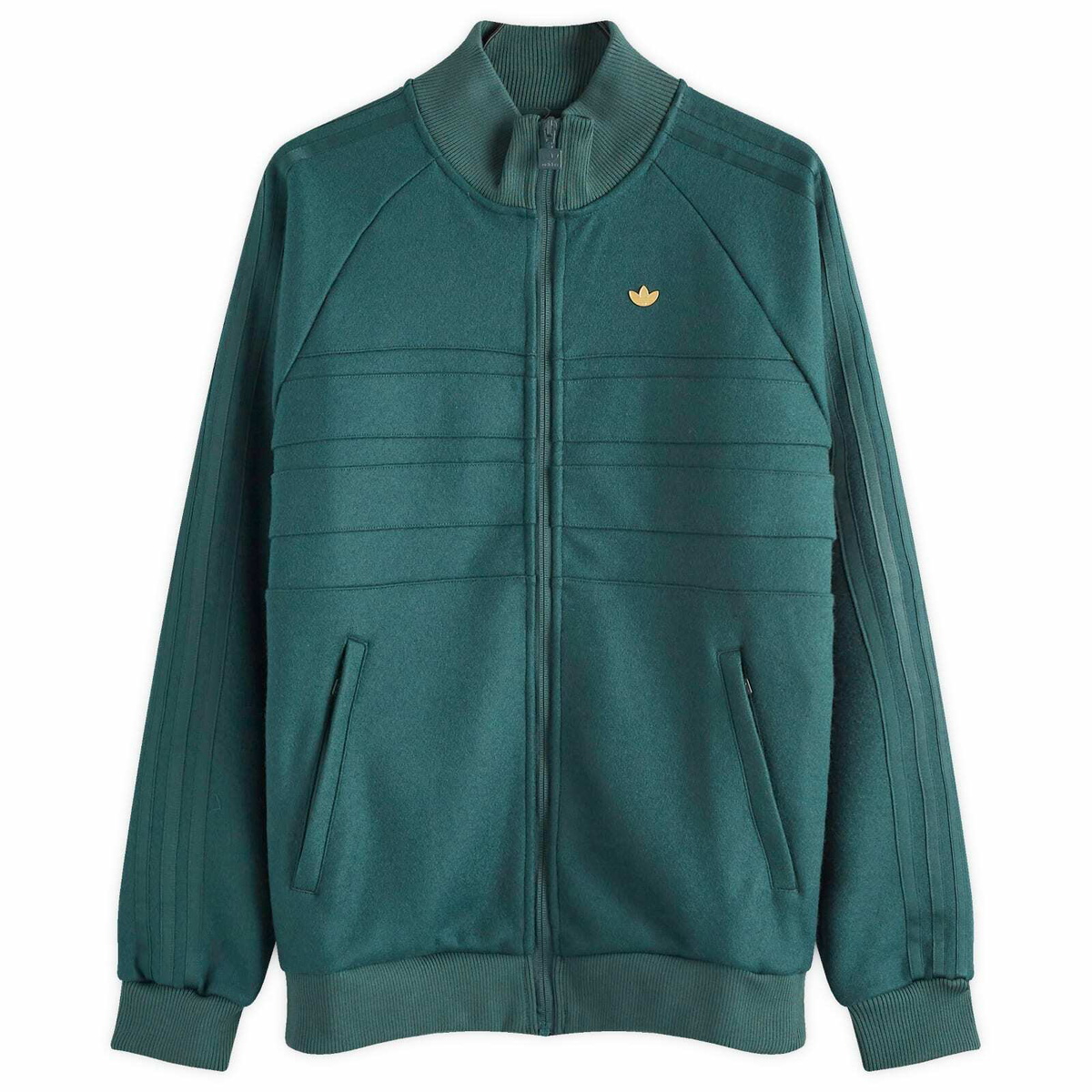Adidas Archive Track Top in Mineral Green S16
