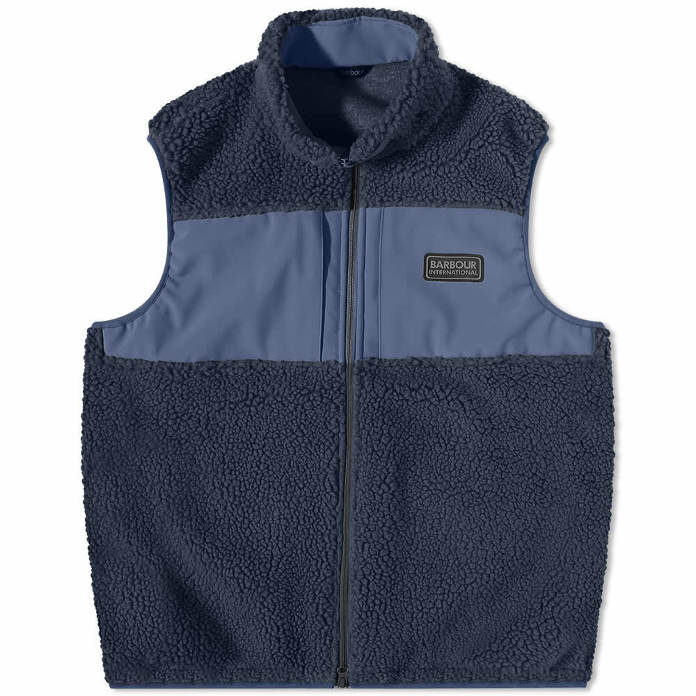Barbour Men's International Condition Fleece Gilet in Navy Barbour