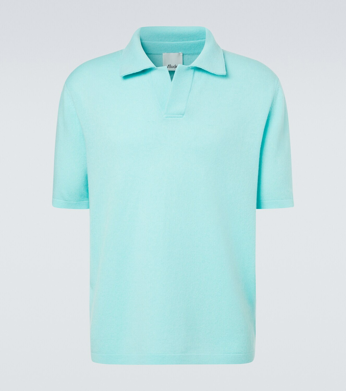 Allude Wool and cashmere polo sweater
