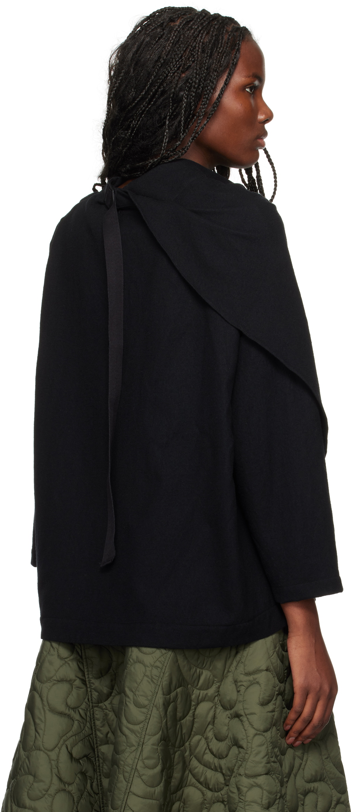 Toogood Black 'The Crofter' Blouse