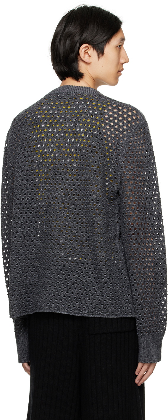 ZANKOV Gray Luca Cardigan