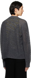 ZANKOV Gray Luca Cardigan