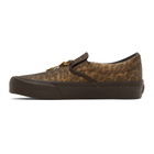 Needles Brown Needles Edition Zebra and Leopard Classic Slip-On Sneakers