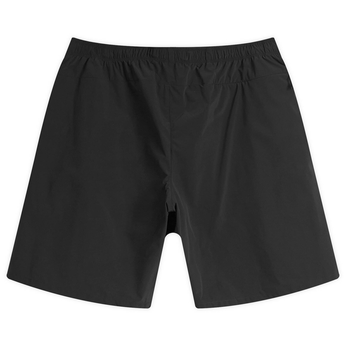 Moncler Men's Bi-Stretch Nylon Opaque Shorts in Black Moncler