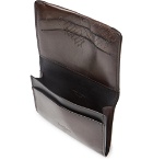 Berluti - Scritto Leather Billfold Wallet - Brown