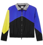 Rhude - Panelled Shell Bomber Jacket - Blue