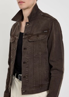 Tom Ford Patch Pocket Denim Jacket Brown