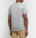 NN07 - Two-Pack Mélange Pima Cotton-Jersey T-Shirts - Gray