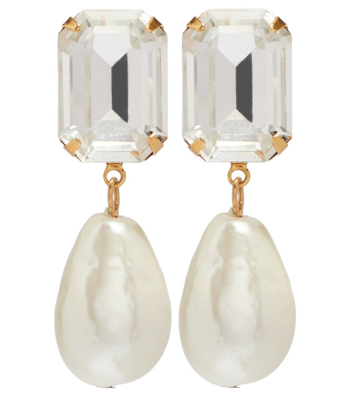 Photo: Jennifer Behr Liana gold-plated drop earrings