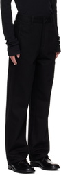 LGN Louis Gabriel Nouchi Black 5-Pocket Straight-Leg Jeans