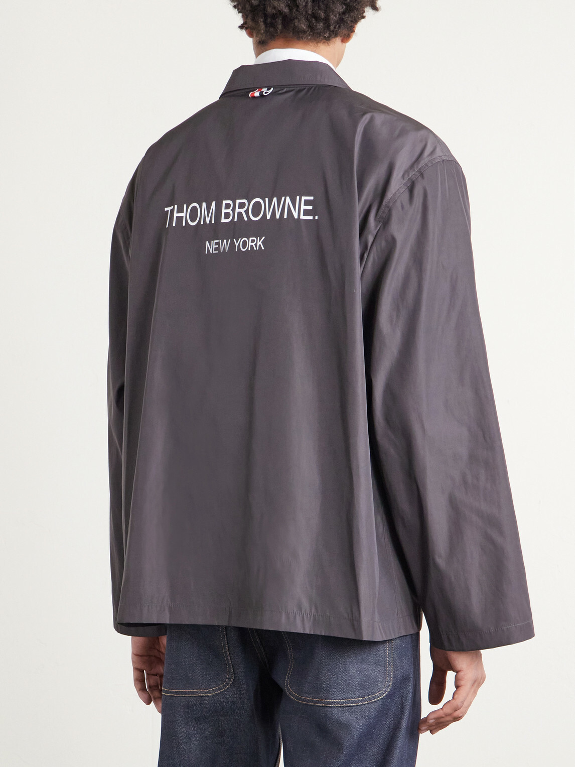 Thom Browne - Packable Shell Jacket - Gray