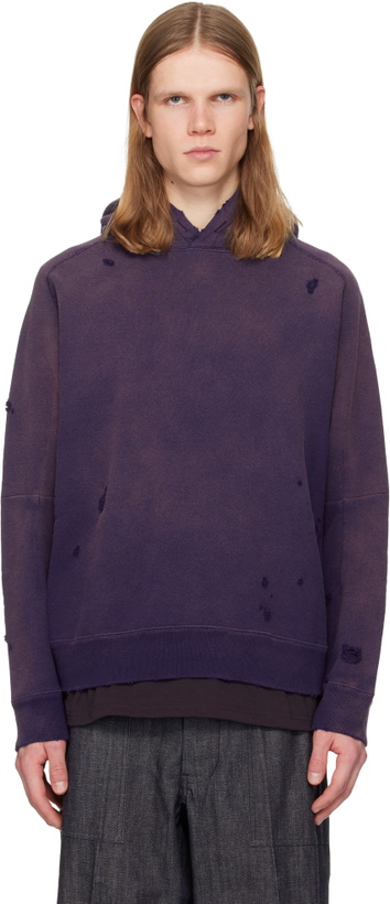Photo: NEEDLES Purple Darts Sweat Hoodie