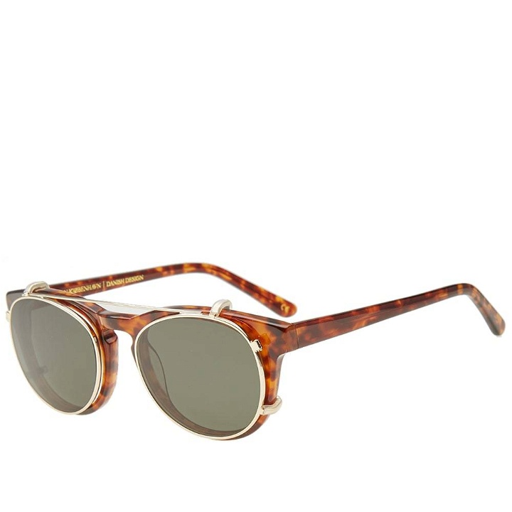 Photo: Han Timeless Clip-On Sunglasses Brown