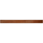 Givenchy Brown 4G Engraved Belt