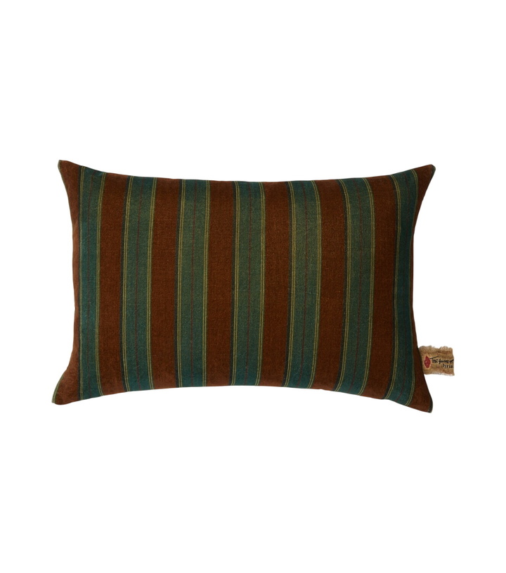 Photo: The House of Lyria Gigliola striped cotton and linen cushion