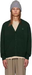 Acne Studios Green Lightweight Cardigan