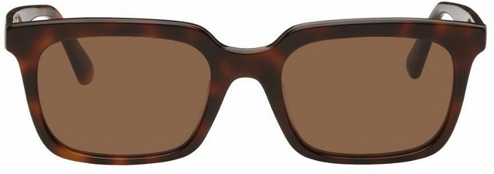 Photo: MCQ Tortoiseshell Square Sunglasses
