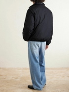 Our Legacy - Avenue Padded Cotton-Blend Shell Bomber Jacket - Black