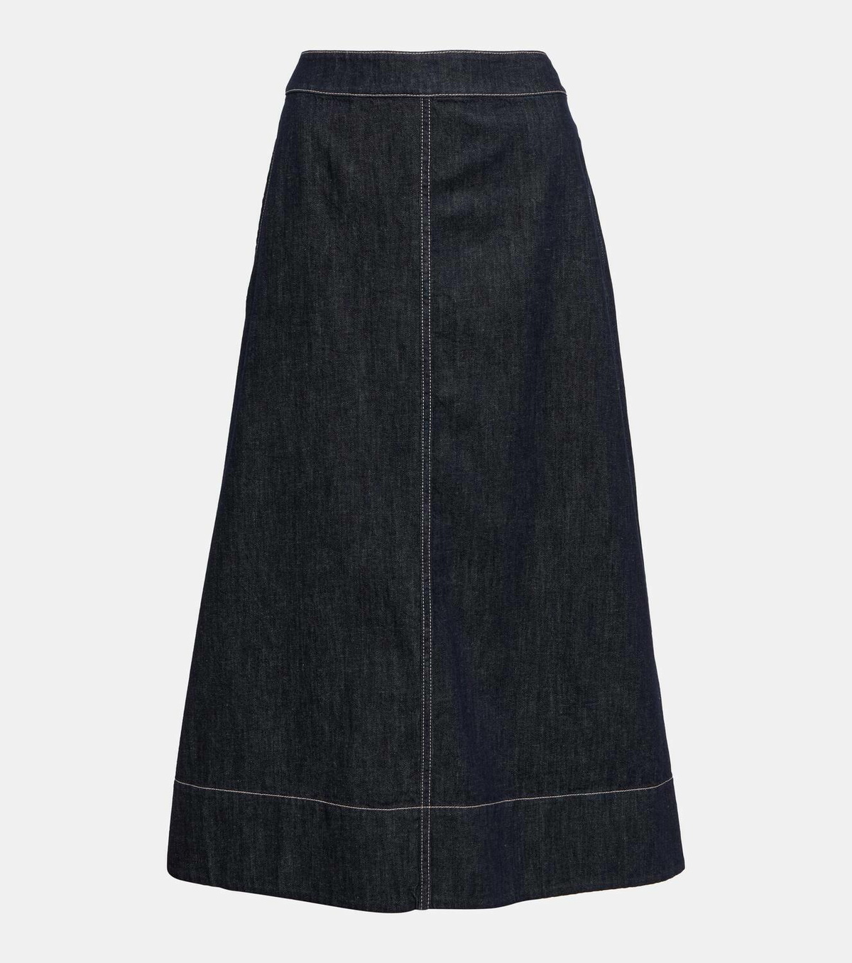 S Max Mara Barbara denim midi skirt S Max Mara