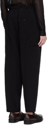 Y's For Men Black TA Tuxedo Cargo Pants