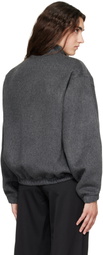 Nothing Written Gray Plaza Zip Blouson Jacket