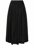 LOULOU STUDIO Artemis Cotton & Silk Long Skirt