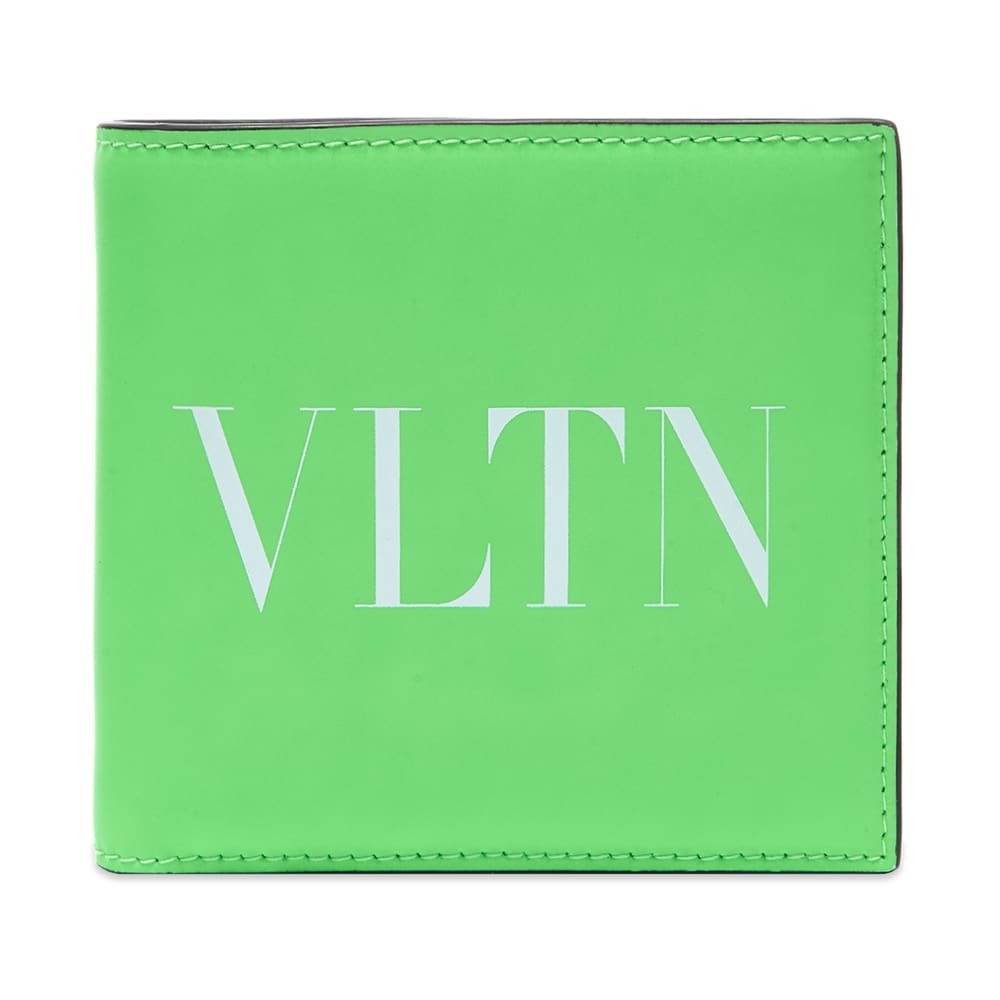 Photo: Valentino Fluo VLTN Leather Billfold Wallet