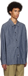 MHL by Margaret Howell Navy Simple Shirt