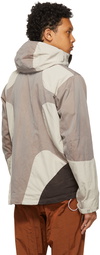 Arnar Már Jónsson Beige Overdyed Composition Outerwear Jacket