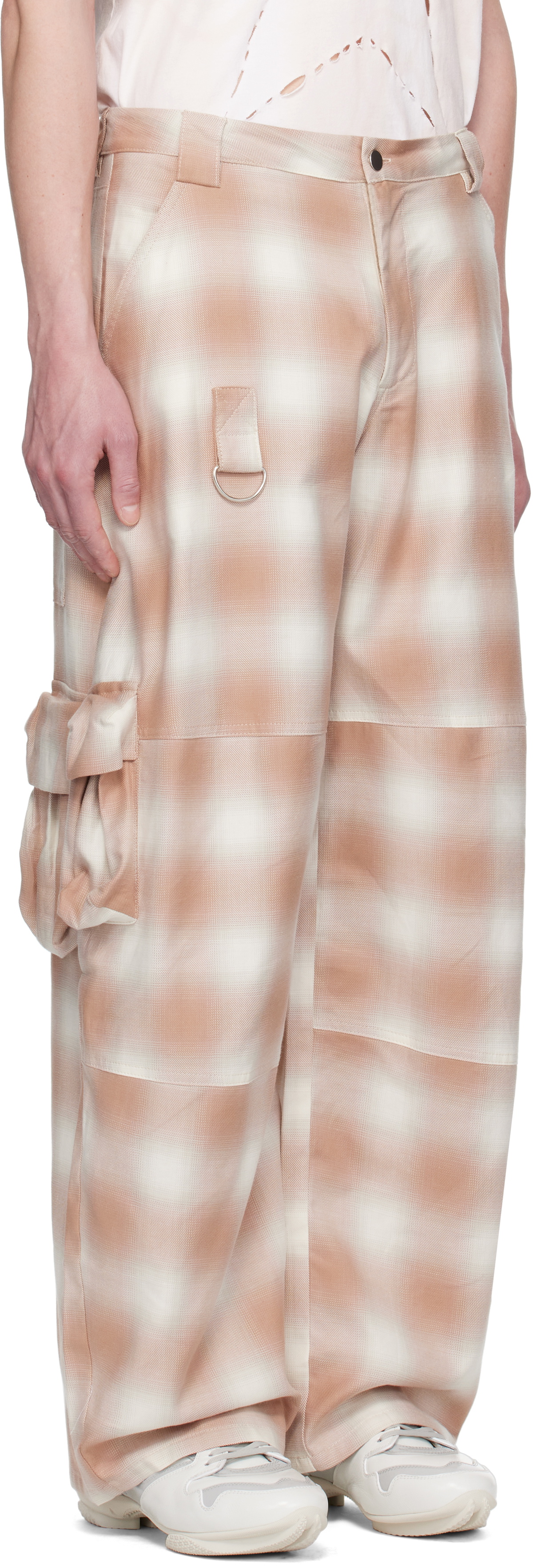 Collina Strada Orange Lawn Cargo Pants