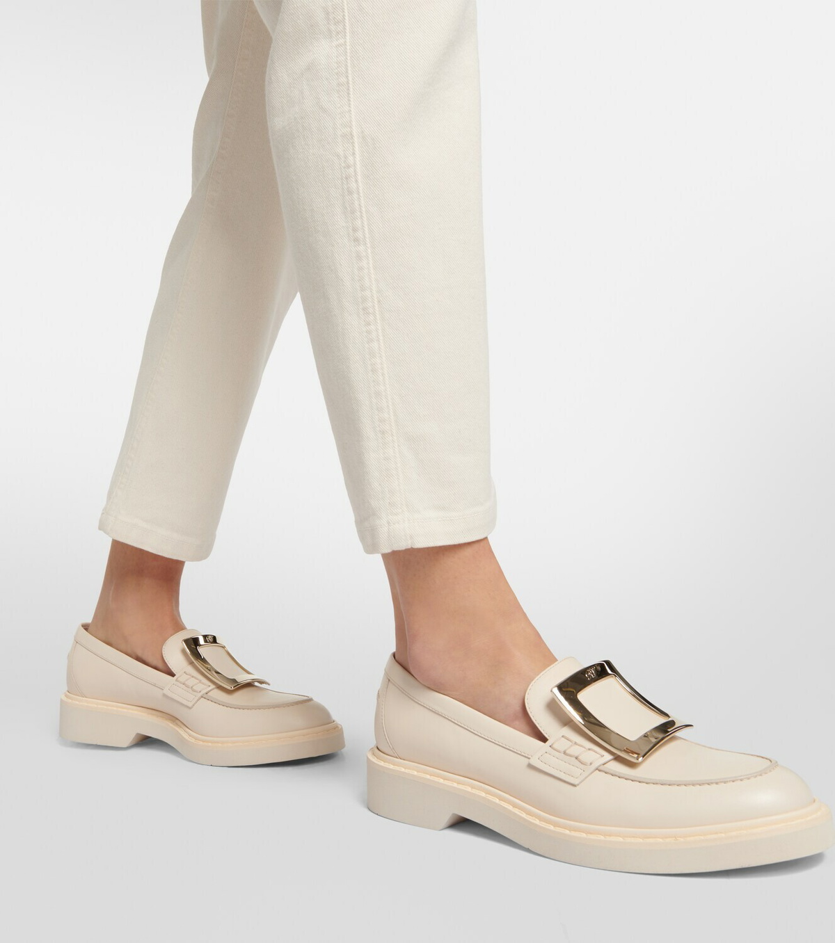 ＊Roger Vivier＊ Viv' Rangers レザーミュール 関税・送料込み Roger Vivier Viv' Rangers leather loafers Roger Vivier