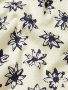 Portuguese Flannel - Floral-Print Cotton-Flannel Shirt - Blue