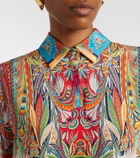 Etro Printed silk shirt