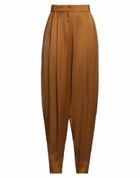 Alessia Santi Womens Pants Camel