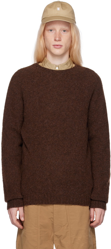 Photo: NORSE PROJECTS Brown Birnir Sweater