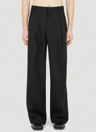 Wide Classic Pants in Black