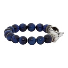 Emanuele Bicocchi Blue Beaded Bracelet