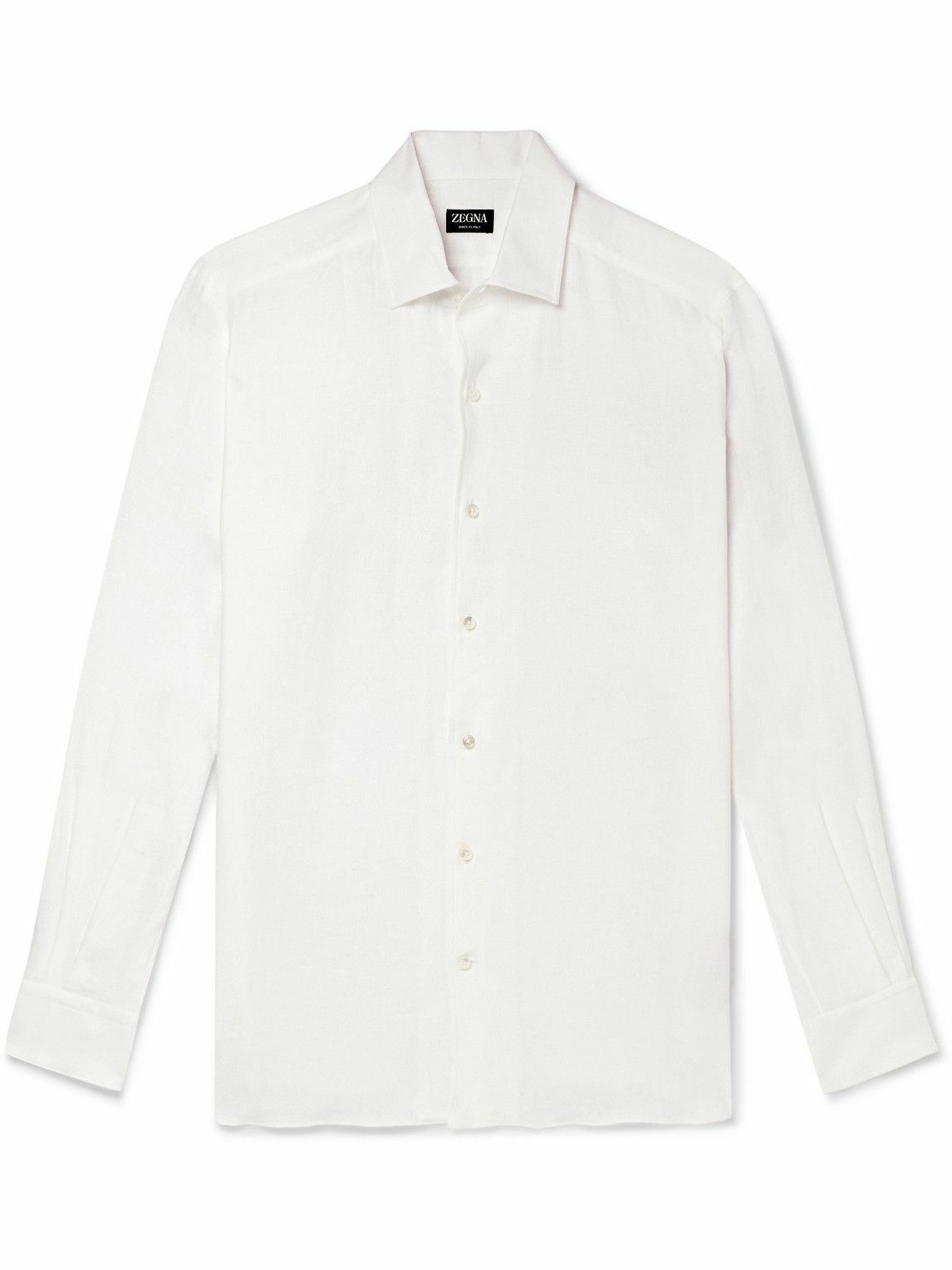 Zegna - Linen Shirt - White Zegna