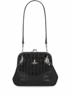 VIVIENNE WESTWOOD - Vivienne's Croc Embossed Leather Clutch