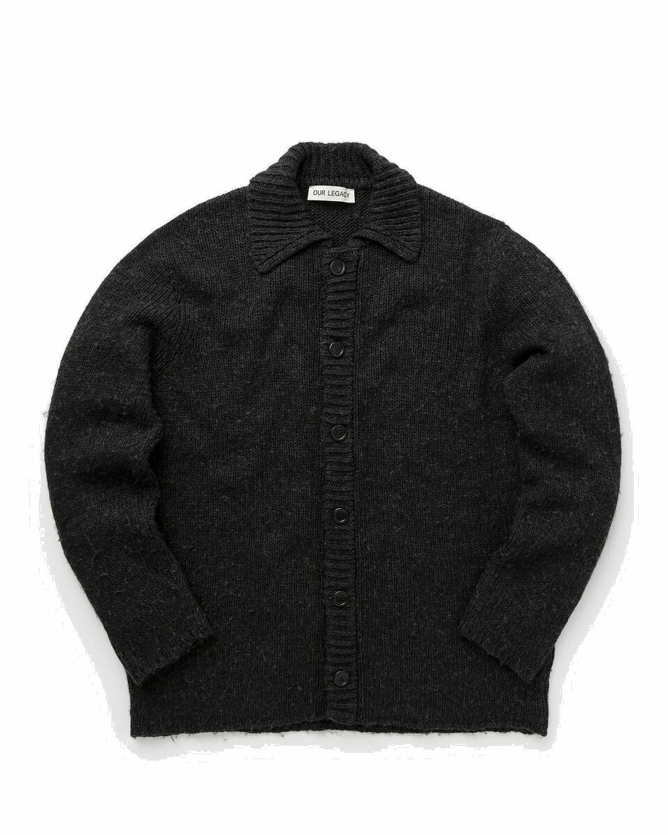 Photo: Our Legacy Big Cardigan Black - Mens - Zippers & Cardigans
