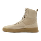 Filling Pieces Beige Andes Evora High-Top Sneakers