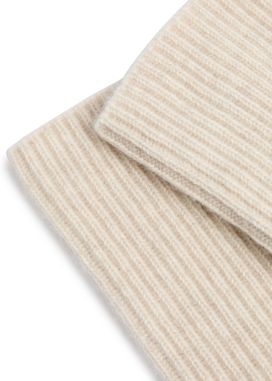 Loop Cashmere Cashmere Gloves - Cream - One Size