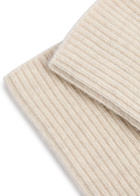 Loop Cashmere Cashmere Gloves - Cream - One Size